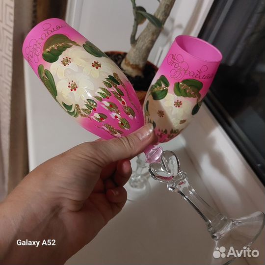 Свадебные фужеры свадебные бокалы под шампанское