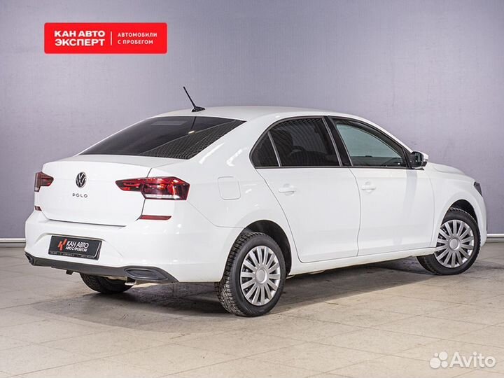 Volkswagen Polo 1.6 AT, 2021, 148 406 км