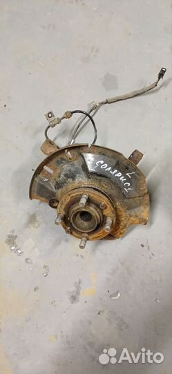 Hyundai solaris 1 поворотный кулак