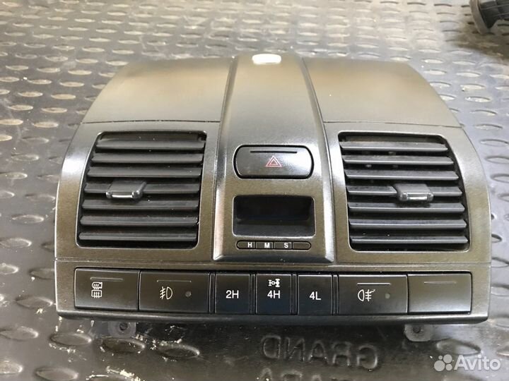 Кнопки включения полного привода SsangYong Rexton