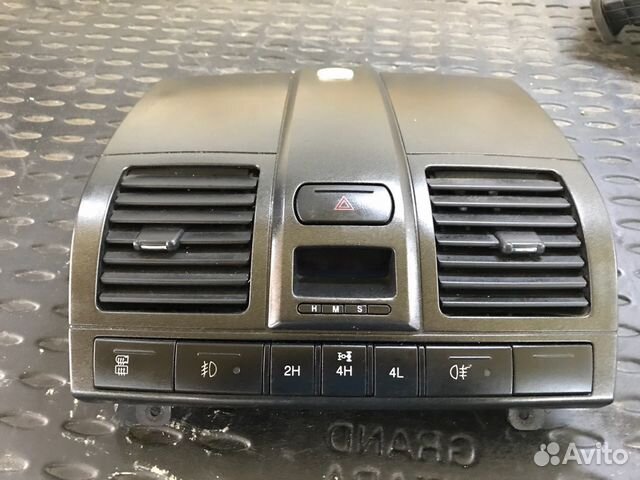 Кнопки включения полного привода SsangYong Rexton