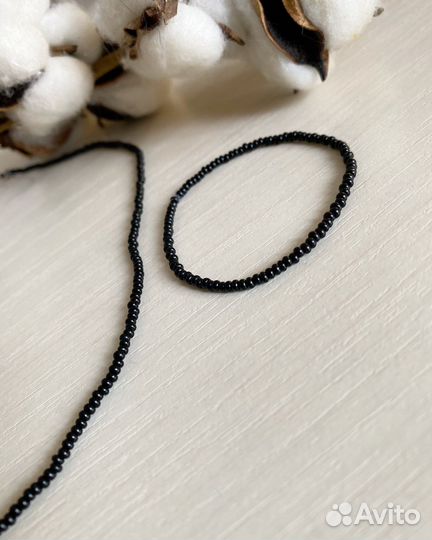 Чокер из бисера