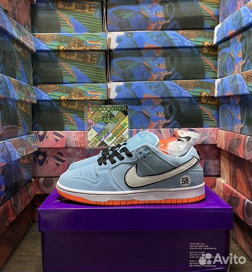 Кроссовки Nike SB Dunk Low Club 58 Gulf. Люкс