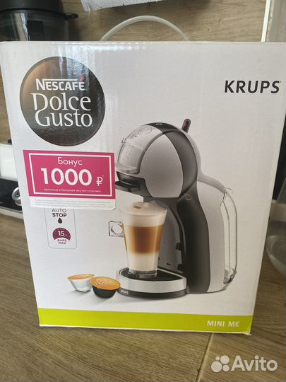 Капсульная кофемашина dolce gusto krups