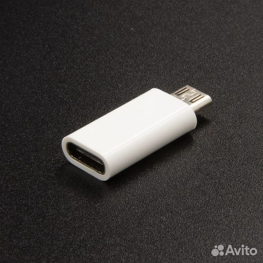 Переходник micro USB на USB type C OTG