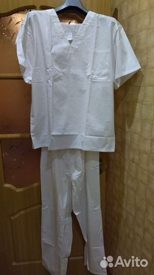 Костюм повара,пекаря,медицинский, ткань бязь