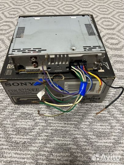 Магнитофон sony cdx-s2250ee