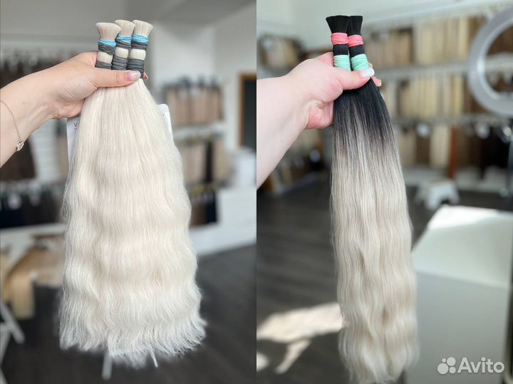 Волосы для наращивания, премиум, широкий выбор