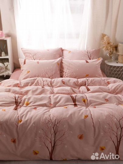 Постельное белье 2 спальное с евро простыней