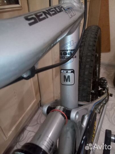 GT sensor 1.0 горный велосипед двухподвес