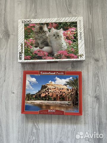 Пазлы на 1000 и 1500 деталей