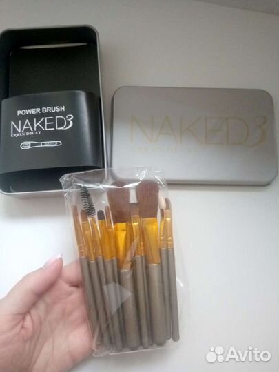 Кисти для макияжа набор 12 шт Mac,Huda Beauty