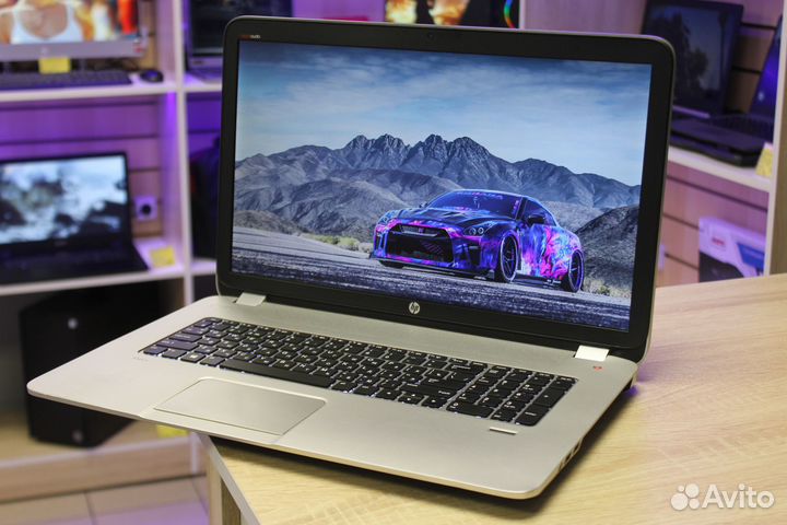 Мощный игровой HP envy с 17.3