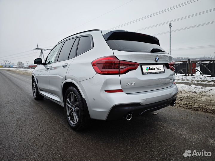 BMW X3 2.0 AT, 2020, 117 123 км