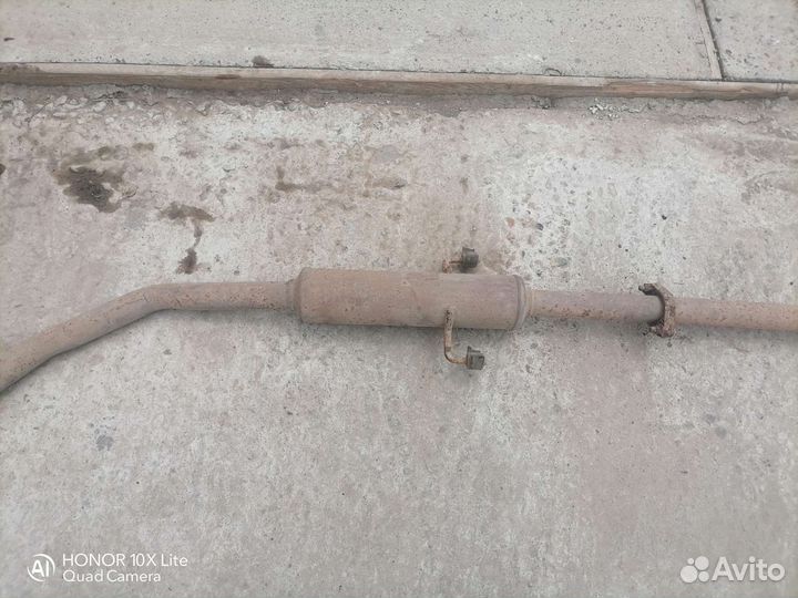 Выхлопная труба средняя часть hyundai elantra