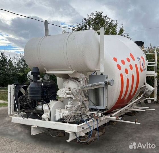 Установка автобетоносмесителя