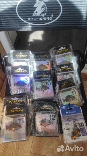 Крючки рыболовные