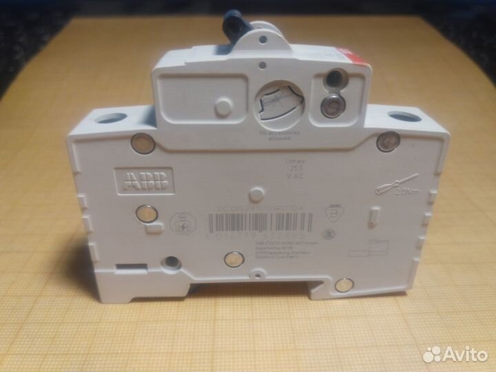 Авт. выключатель ABB 1p 10А