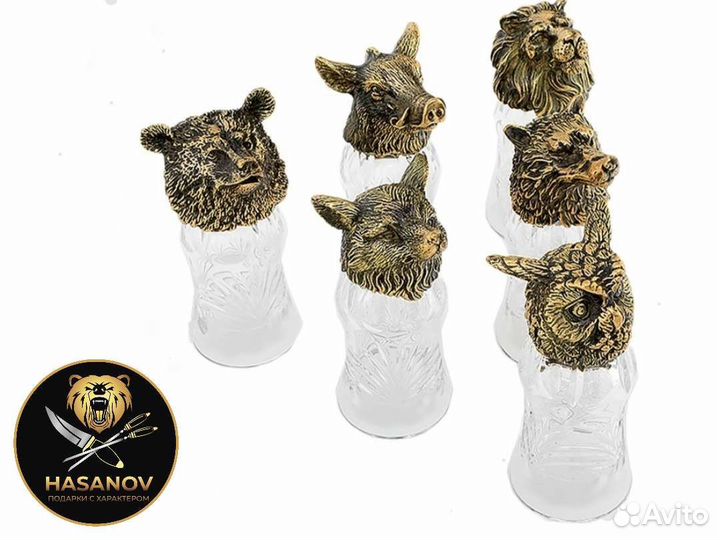 Подарочный набор рюмок Перевёртышей