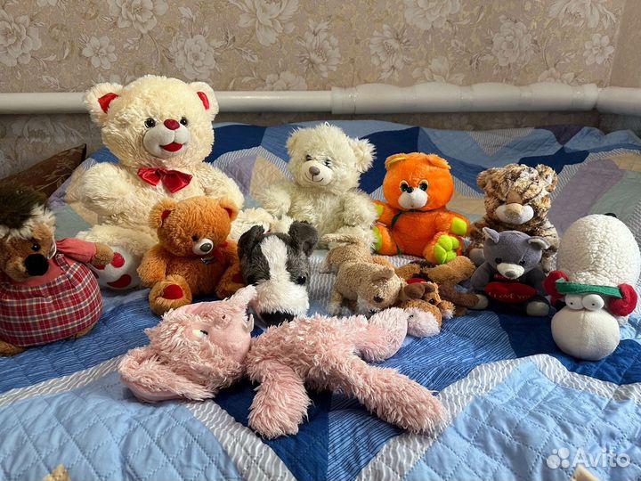 Мягкие игрушки пакетом