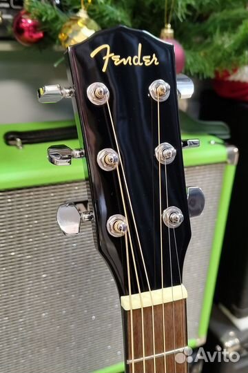 Акустическая гитара Fender CD-60S Dread/BLK