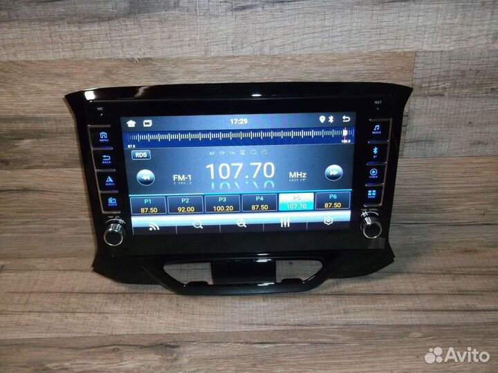 Магнитола LADA Xray Android с физическими кнопками