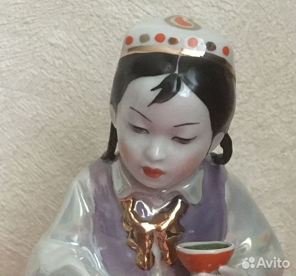 Винтажная Статуэтка Маленькая Хозяйка Дулево 1962