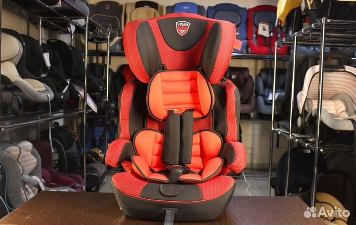 Автокресло детское Vixen лазурит lux 9-36 кг