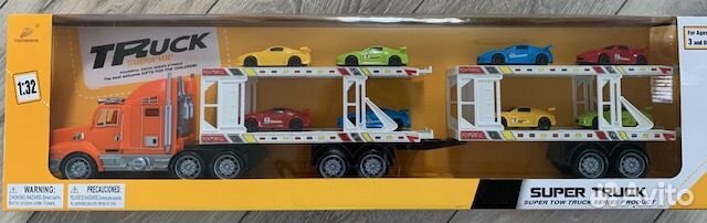 Набор Тягач с машинками