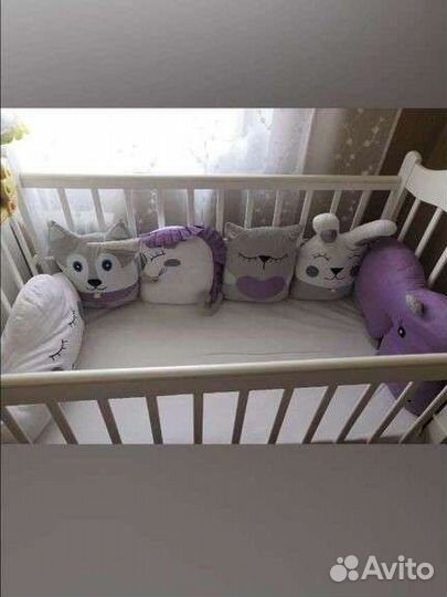 Бортики в кроватку