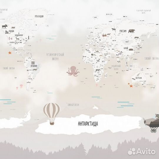 Детские фотообои 