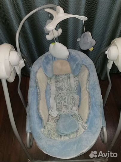 Детские качели шезлонг