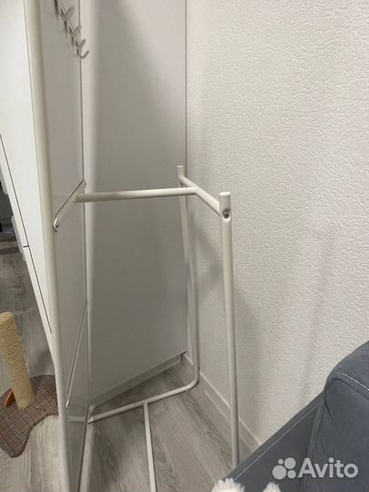 Зеркало напольное IKEA кнаппер с вешалкой и крючка