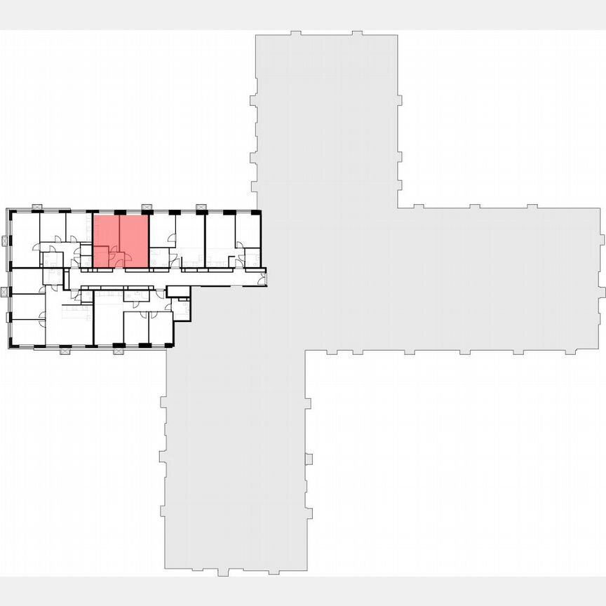 1-к. апартаменты, 39,1 м², 10/30 эт.