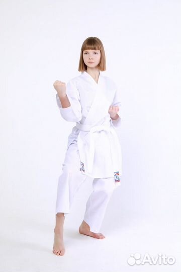 Кимоно для каратэ kumite, 7oz, фкр (130см)