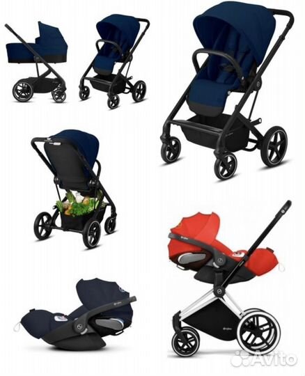 Коляска и автокресло Cybex