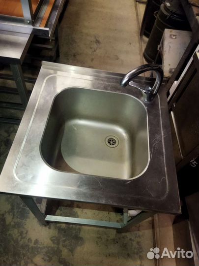 Мойка цельнотянутая 1секц. из нержавейки