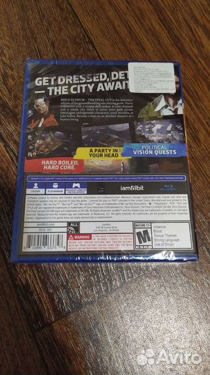 Новый диск Disco Elysium ps4