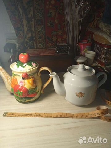 Чайнички, вазы,соусник, подсвечник