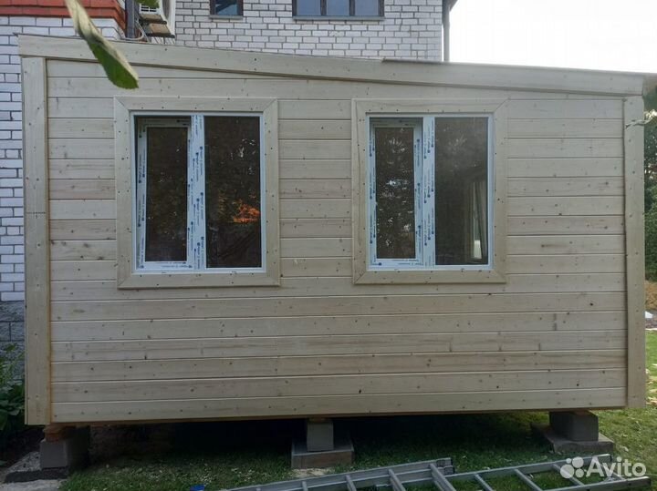 Бытовка и хозблок под ключ для дачи