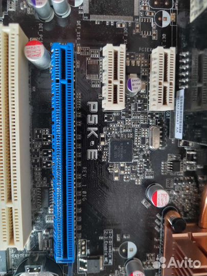 Сборка P5k-e wifi, 8гб, xeon e5450, cooler