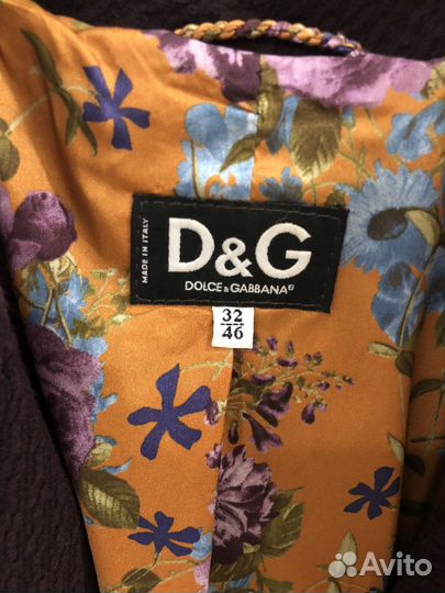 Пальто D&G оригинал
