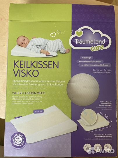 Детская подушка от 0-8 месяцев Taumeland