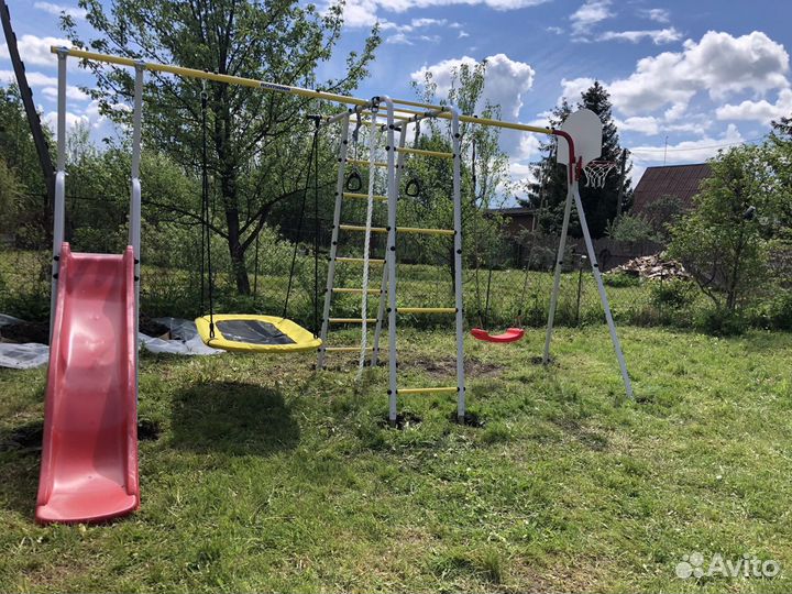 Монтаж детских дачных спортных площадок