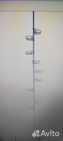 Стойка для цветов под бронзу