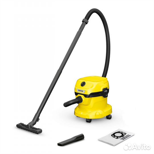Строительный пылесос Karcher WD 2 Plus V-12/4/18
