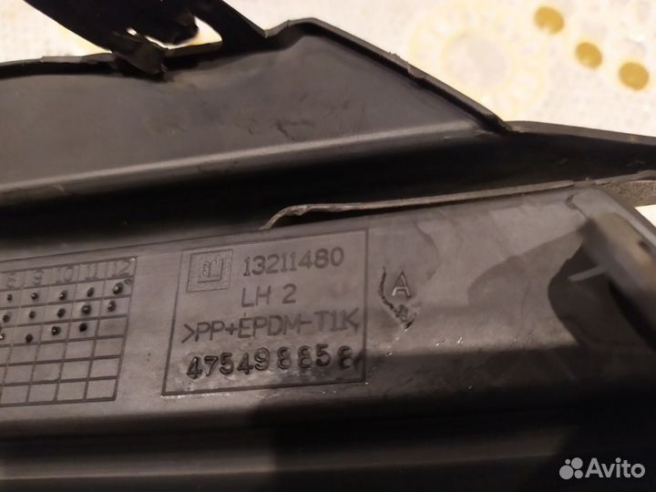 Решетка птф в бампер