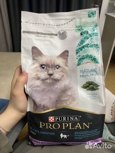 Корм для кошек purina pro plan delicate digestion