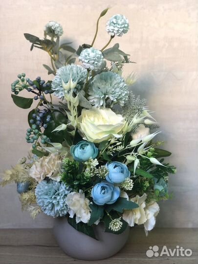 Букеты из искусственных цветов премиум качества