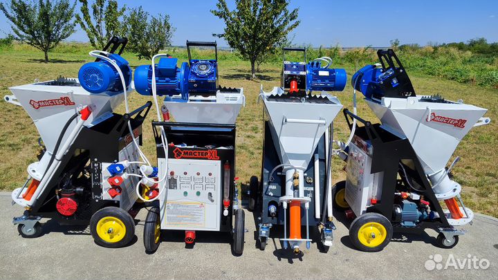 Штукатурная станция 220/380 5.5 кВт новая